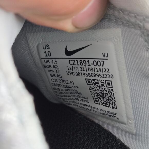 Nike Womens 10 Free RN 5.0 Pure Platinum Mint Foam Athletic Daily Running Shoe - Picture 12 of 12